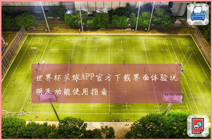 世界杯买球APP官方下载界面体验说明及功能使用指南