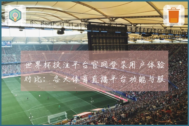 世界杯投注平台官网登录用户体验对比：各大体育直播平台功能与服务评测